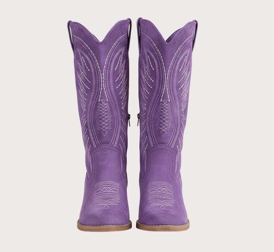 Jana – Stylowe Wyhaftowane Buty Westernowe