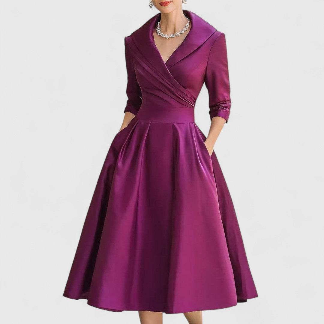 Denize – Elegancka, zwiewna sukienka na każdą okazję