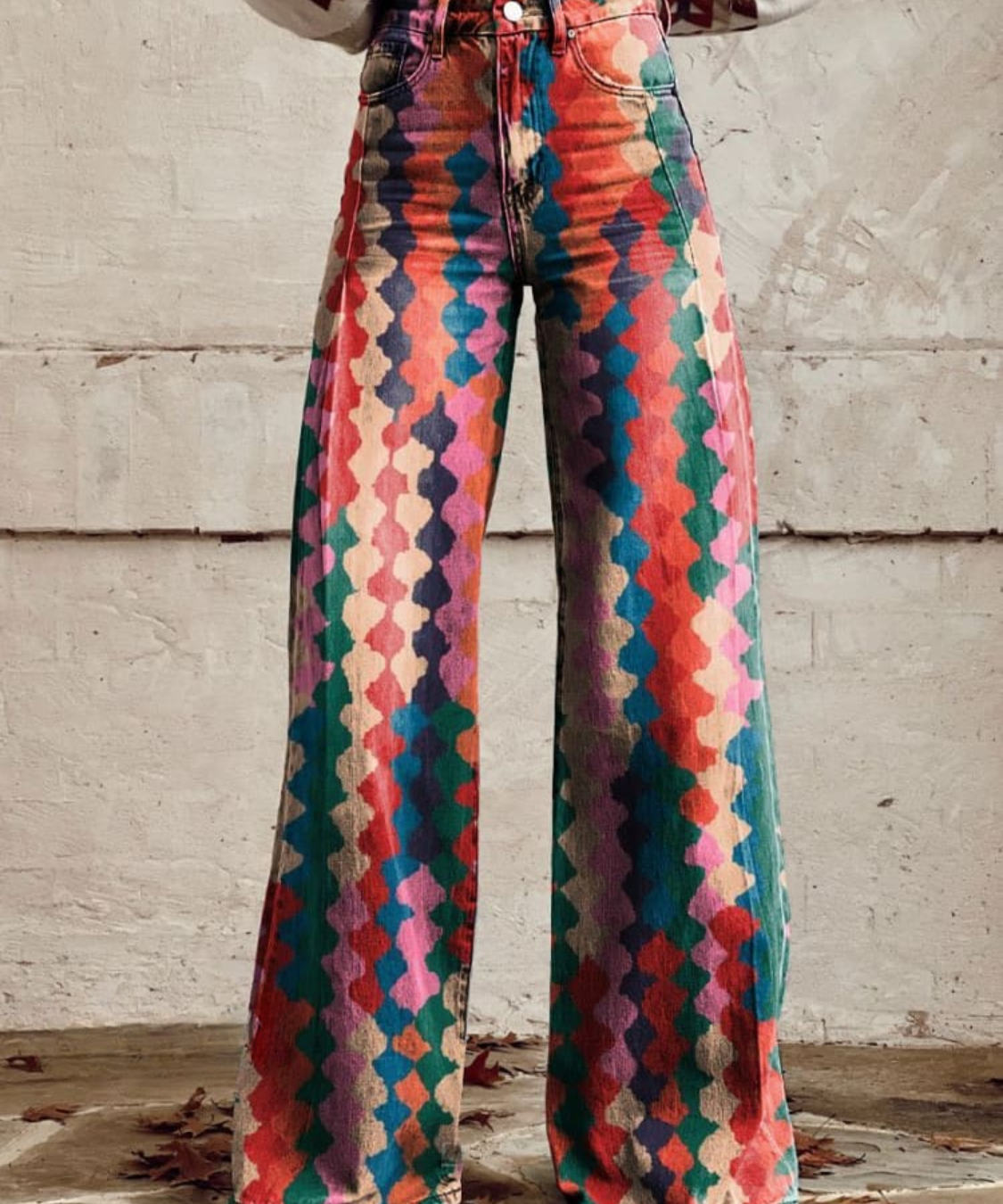 Monika - Eleganckie boho spodnie