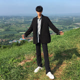 Filip – Męskie Spodnie w Stylu Koreańskim