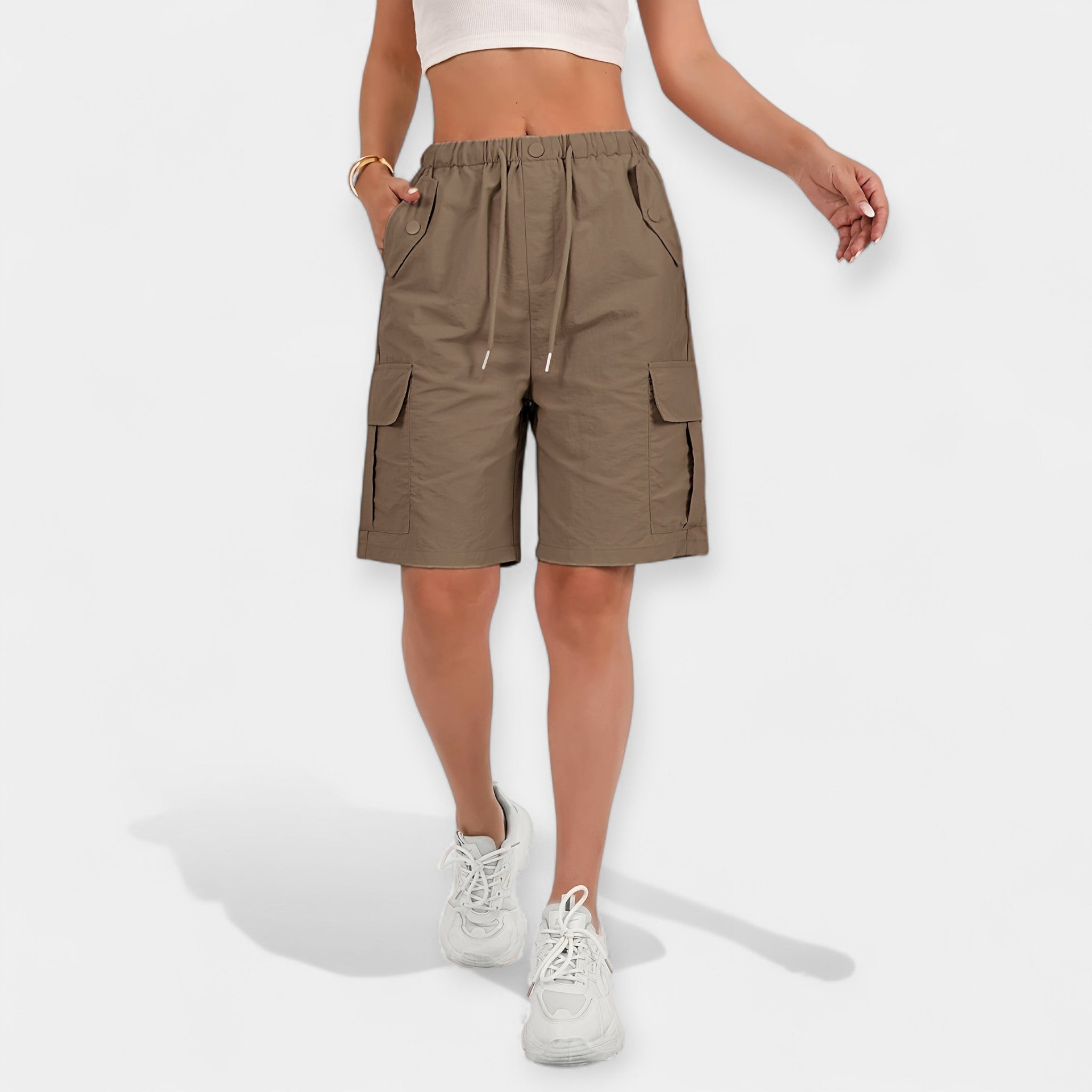 Damskie letnie szorty cargo