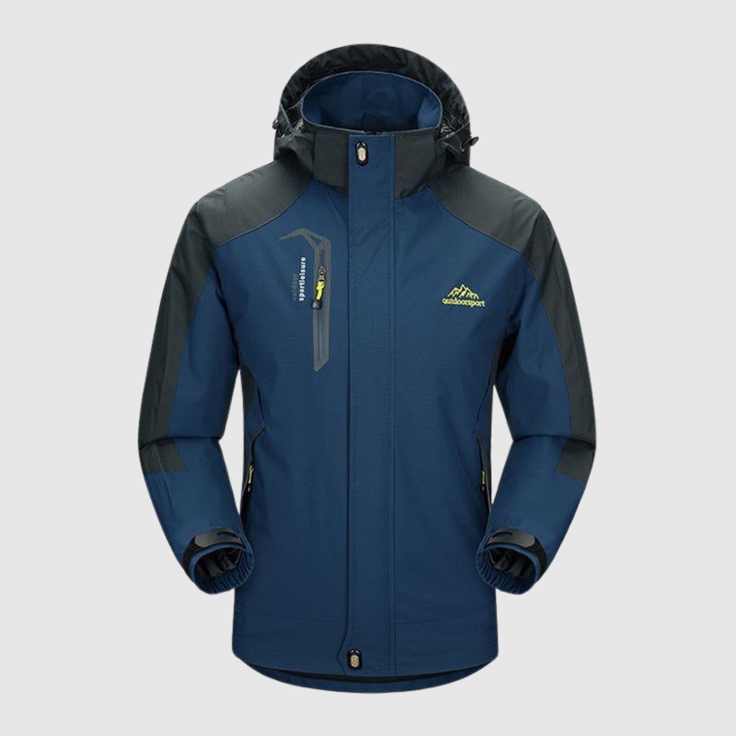 Jakub – Kurtka Softshell do Turystyki z Odpinanym Kapturem