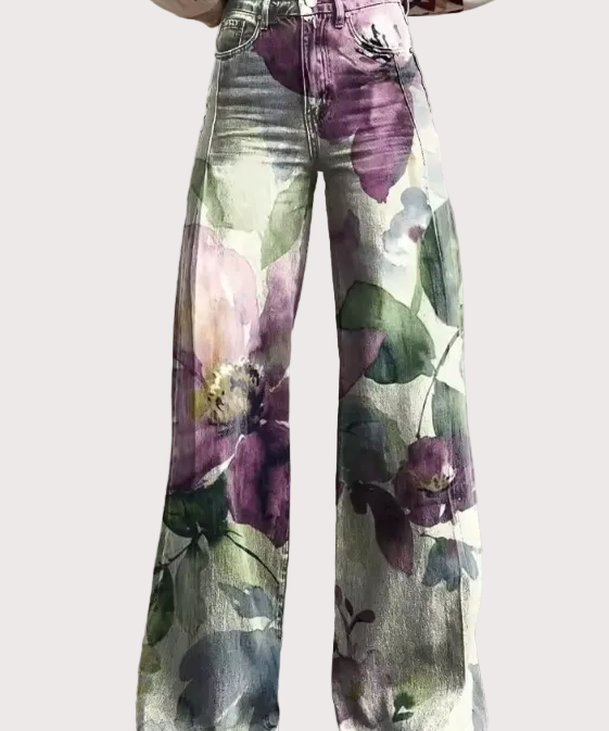 Michaela - Retro Chic Boho Spodnie