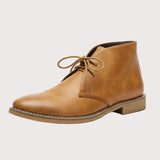 Marek – Skórzane Botki Chukka