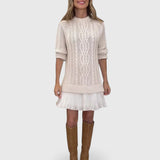 Ashlyndora – Elegancka sukienka swetrowa
