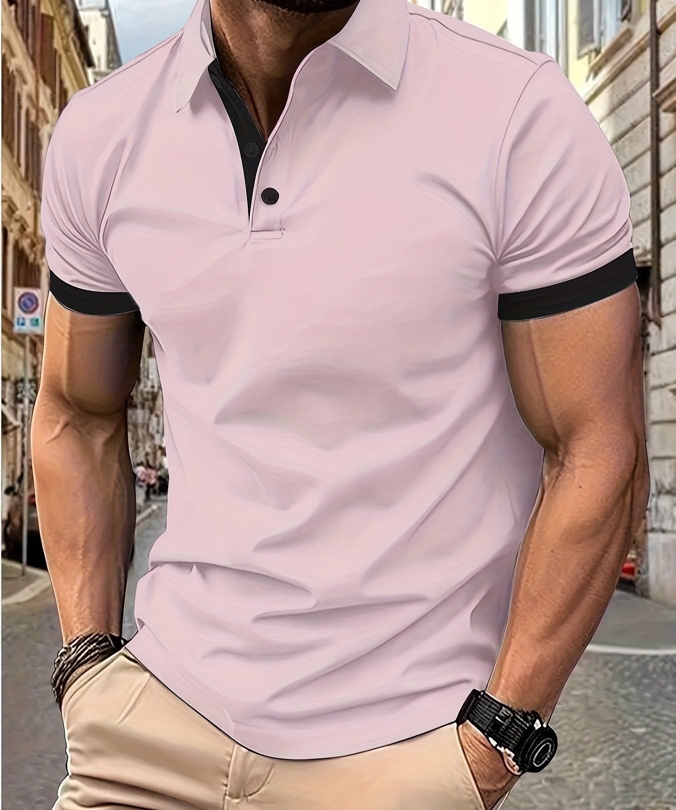 David – Męska Koszulka Polo