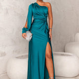Melyssa | Elegancka wieczorowa sukienka maxi