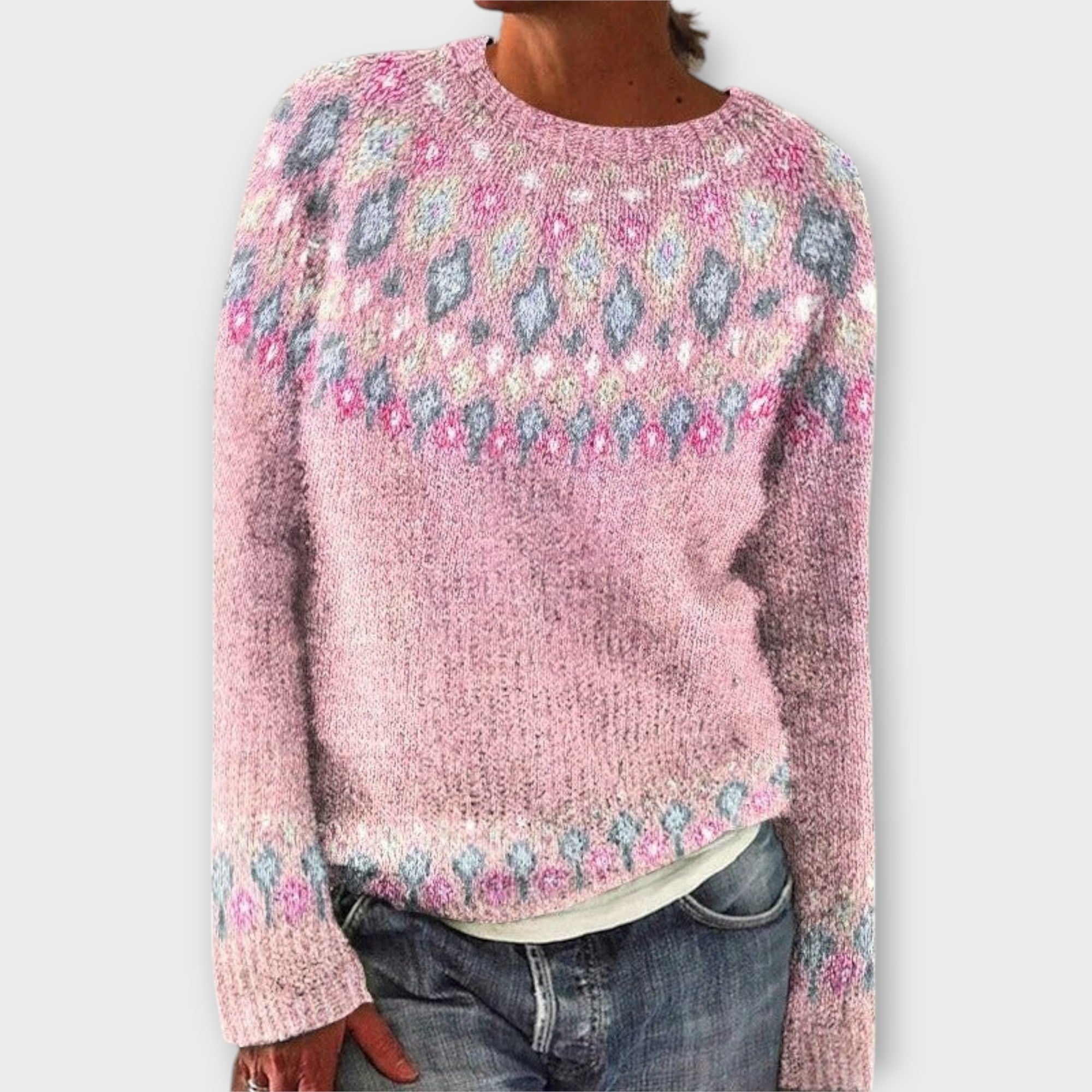 Adéla – Retro damski sweter