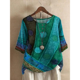 Valerie - Kolorowy boho-top