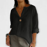 Nicole - Loose Blouse made of Material