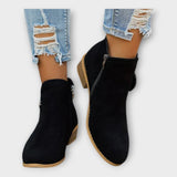 Adéla – Eleganckie Buty z Zamkiem