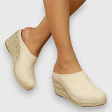 Sienna – Espadryle na koturnie
