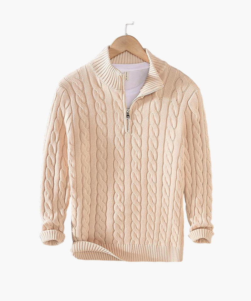Máximus™ - Sweter z zamkiem