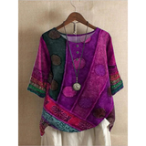 Valerie - Kolorowy boho-top