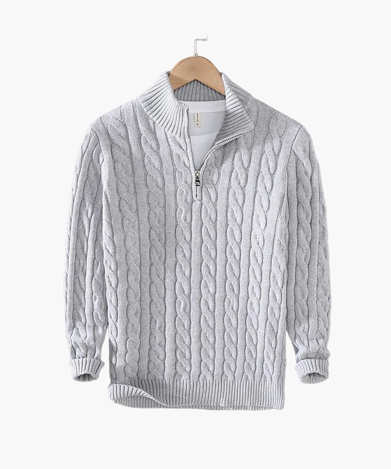 Máximus™ - Sweter z zamkiem