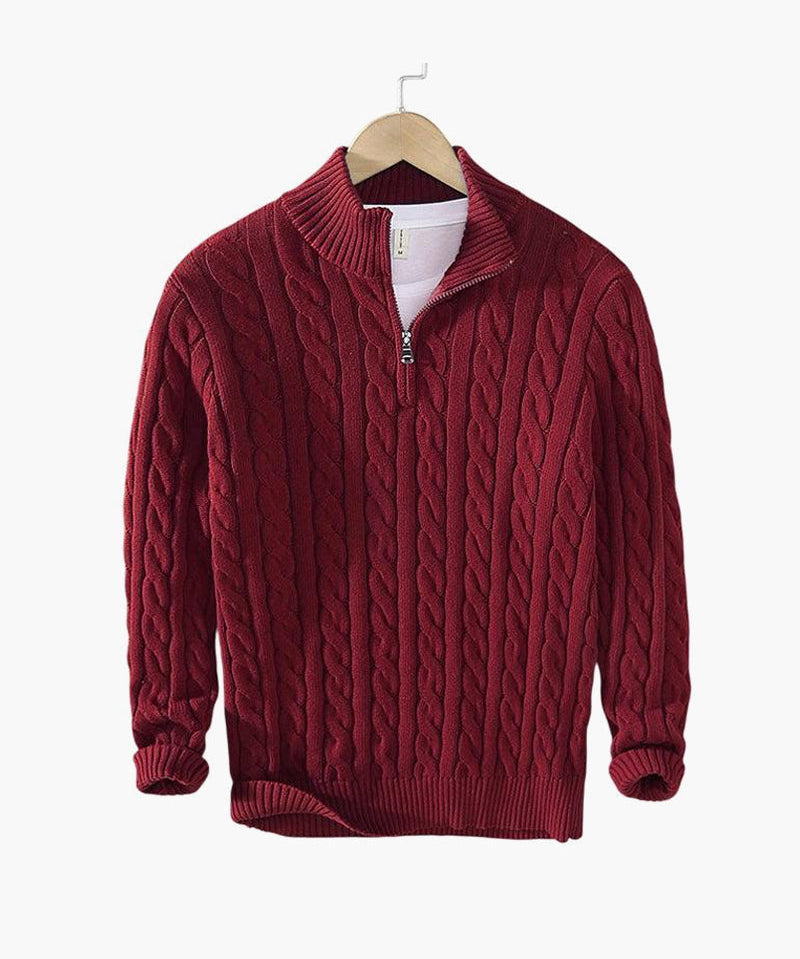 Máximus™ - Sweter z zamkiem
