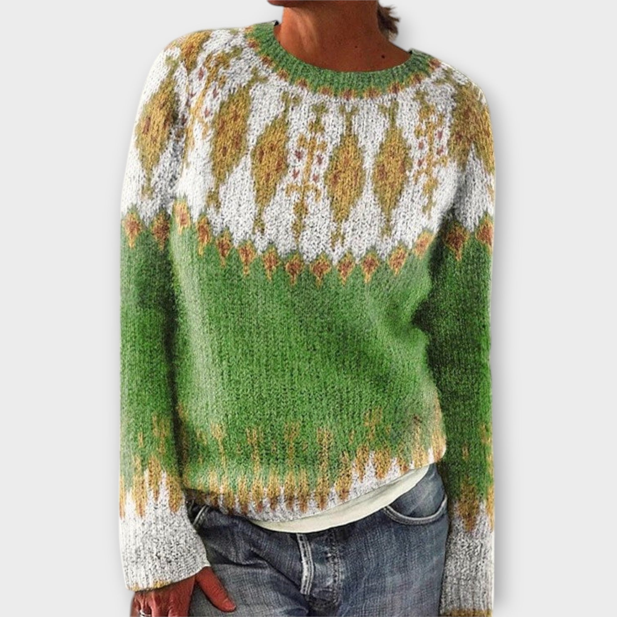 Adéla – Retro damski sweter