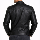 Viktor – Casual Skórzana Kurtka Ponadczasowy Design