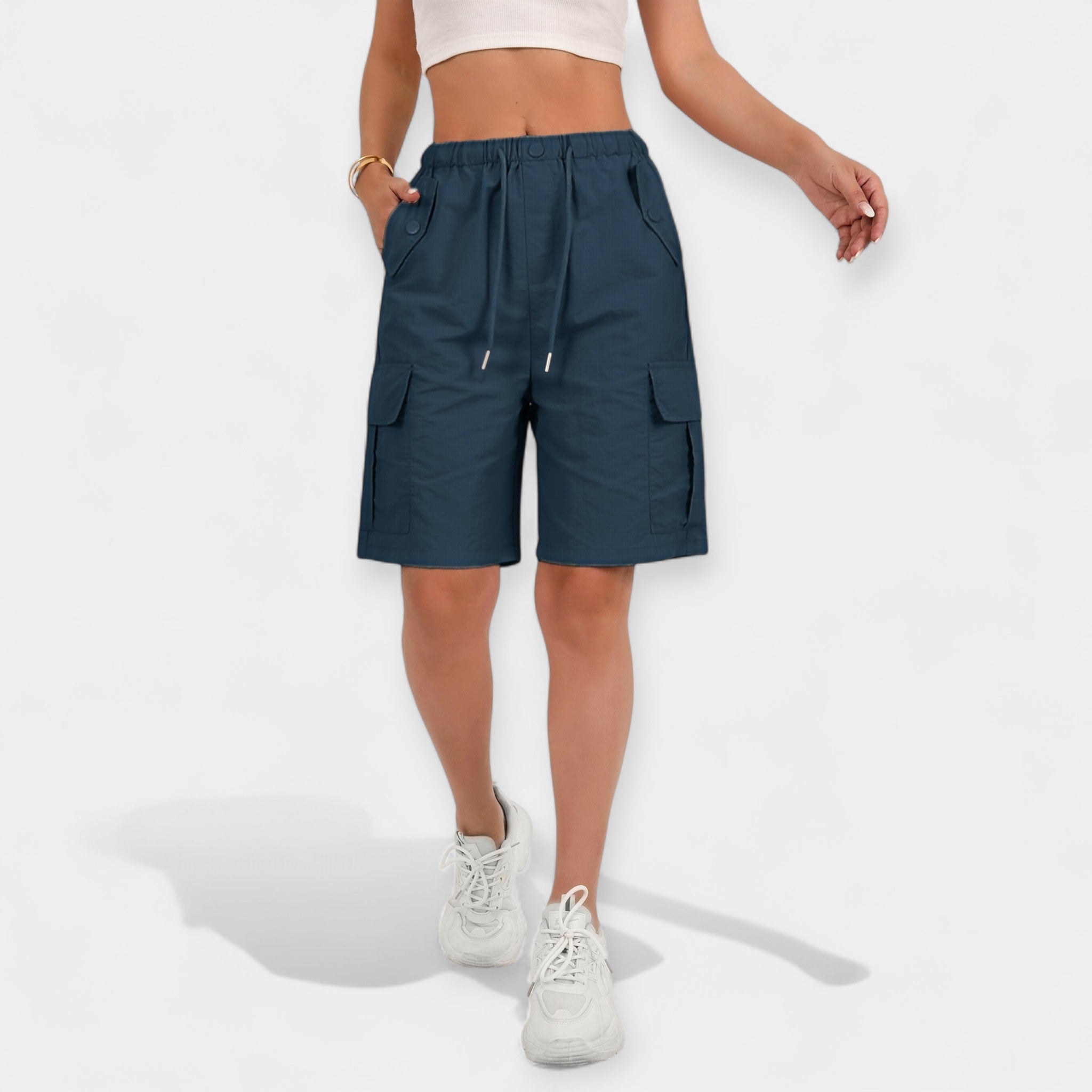 Damskie letnie szorty cargo