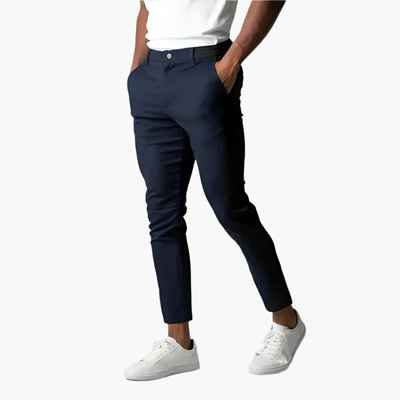 Tomáš – Męskie Spodnie Chino – Nowoczesny Slim Fit do Codziennego Noszenia i Biznesu