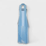 Goldie - Maxi Sukienka z Chiffonu