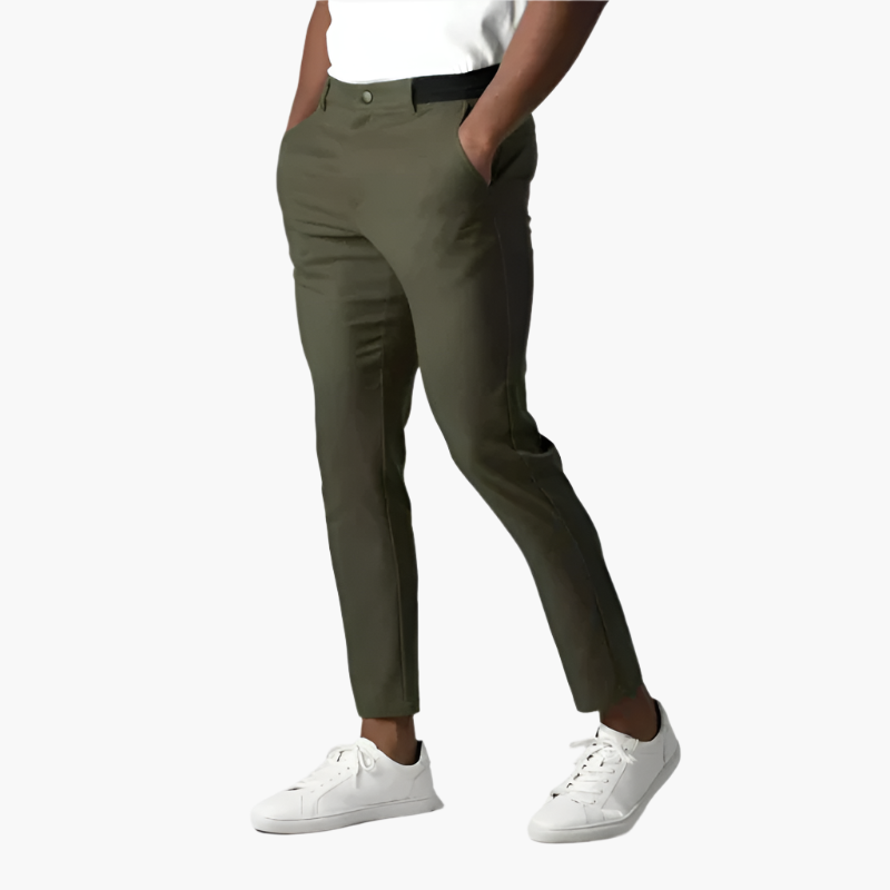 Tomáš – Męskie Spodnie Chino – Nowoczesny Slim Fit do Codziennego Noszenia i Biznesu