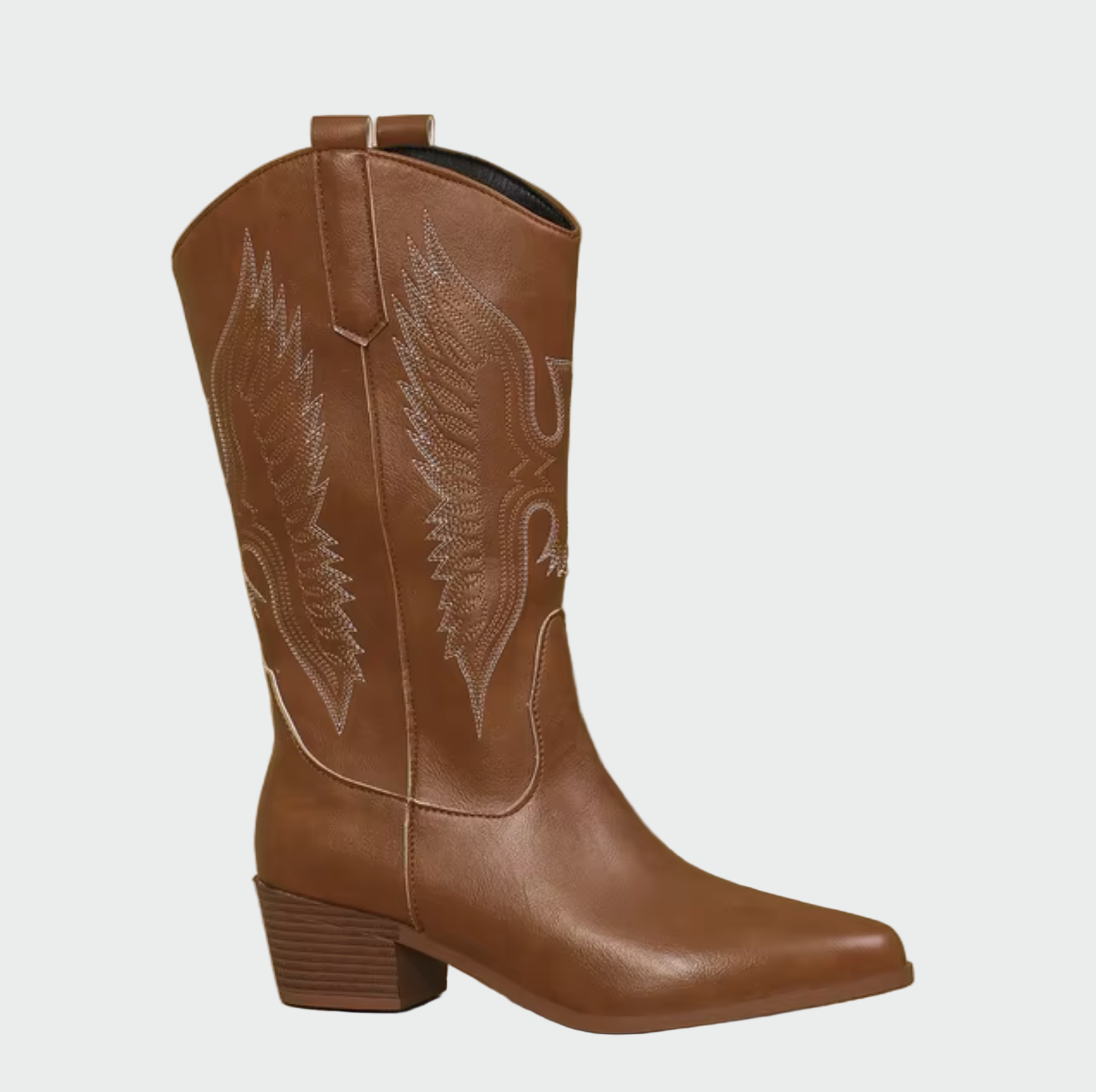 Skórzane zachodnie kowbojskie buty