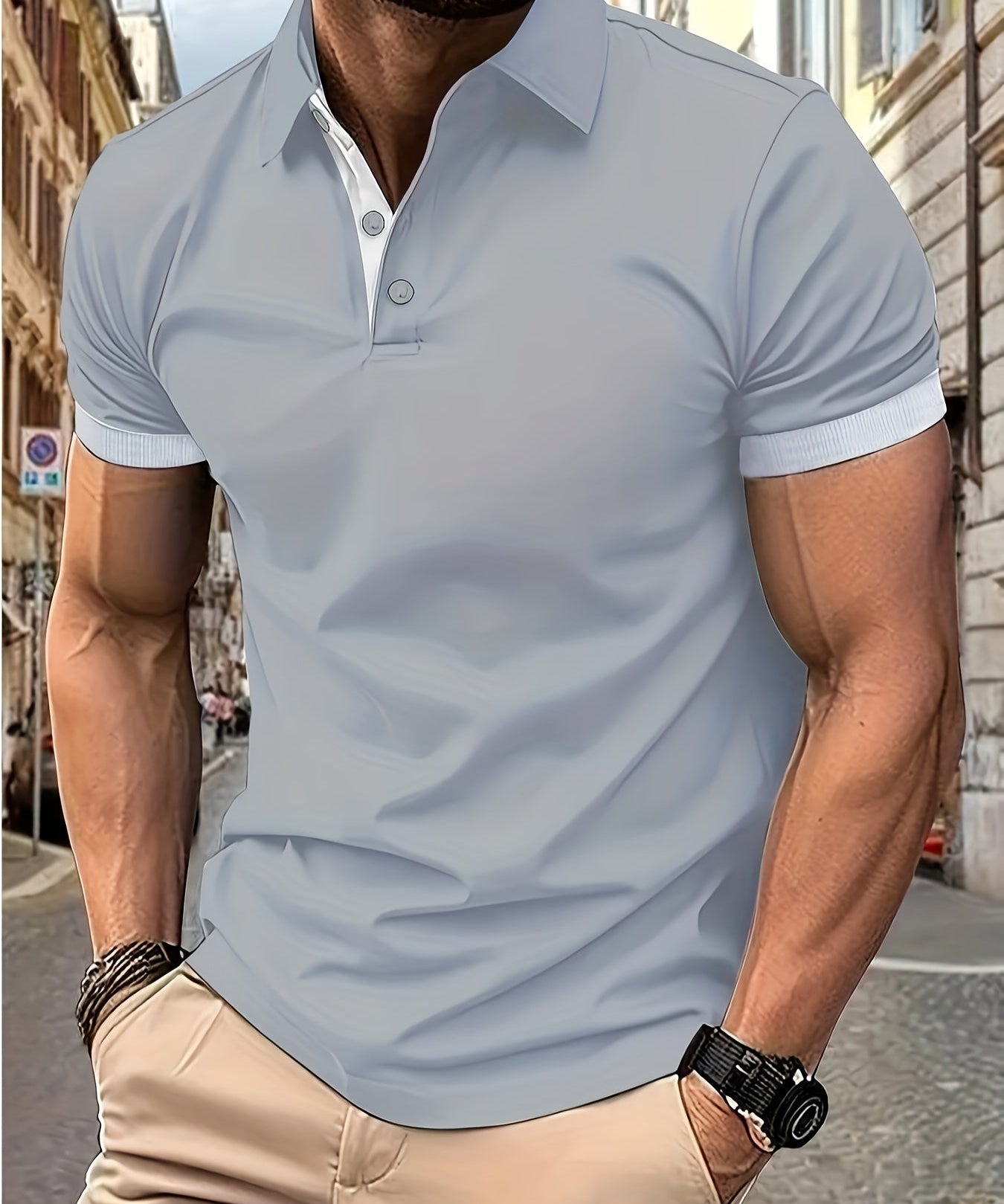 David – Męska Koszulka Polo