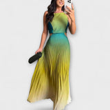 Haven - Stylowe Maxi Sukienki Bez Rękawów z Tie-Dye
