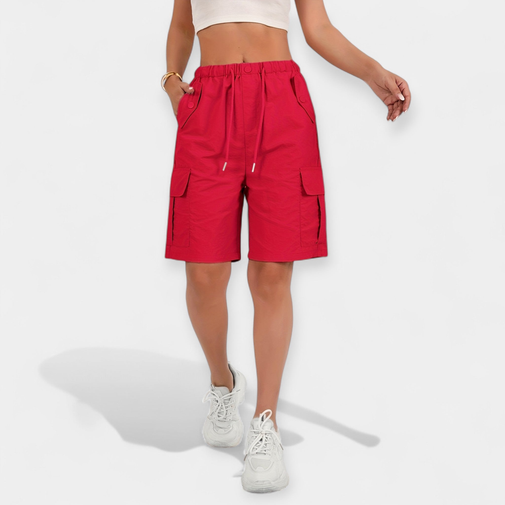 Damskie letnie szorty cargo