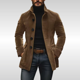 Jakub - Brūns kordowy blazer