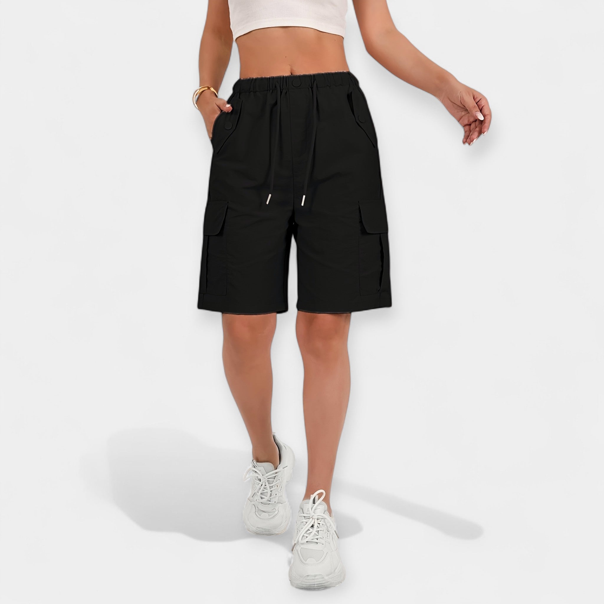 Damskie letnie szorty cargo