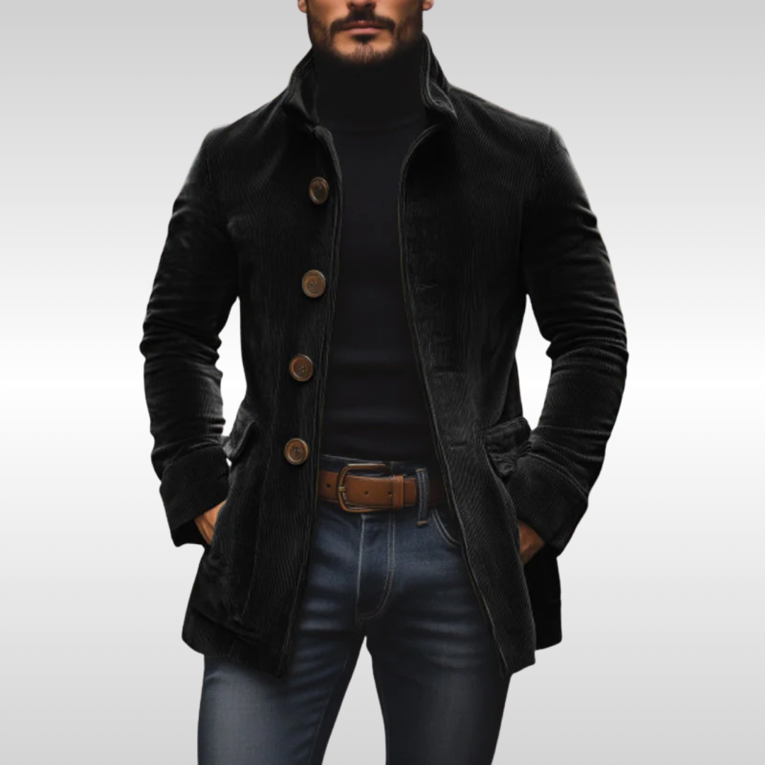Jakub - Brūns kordowy blazer