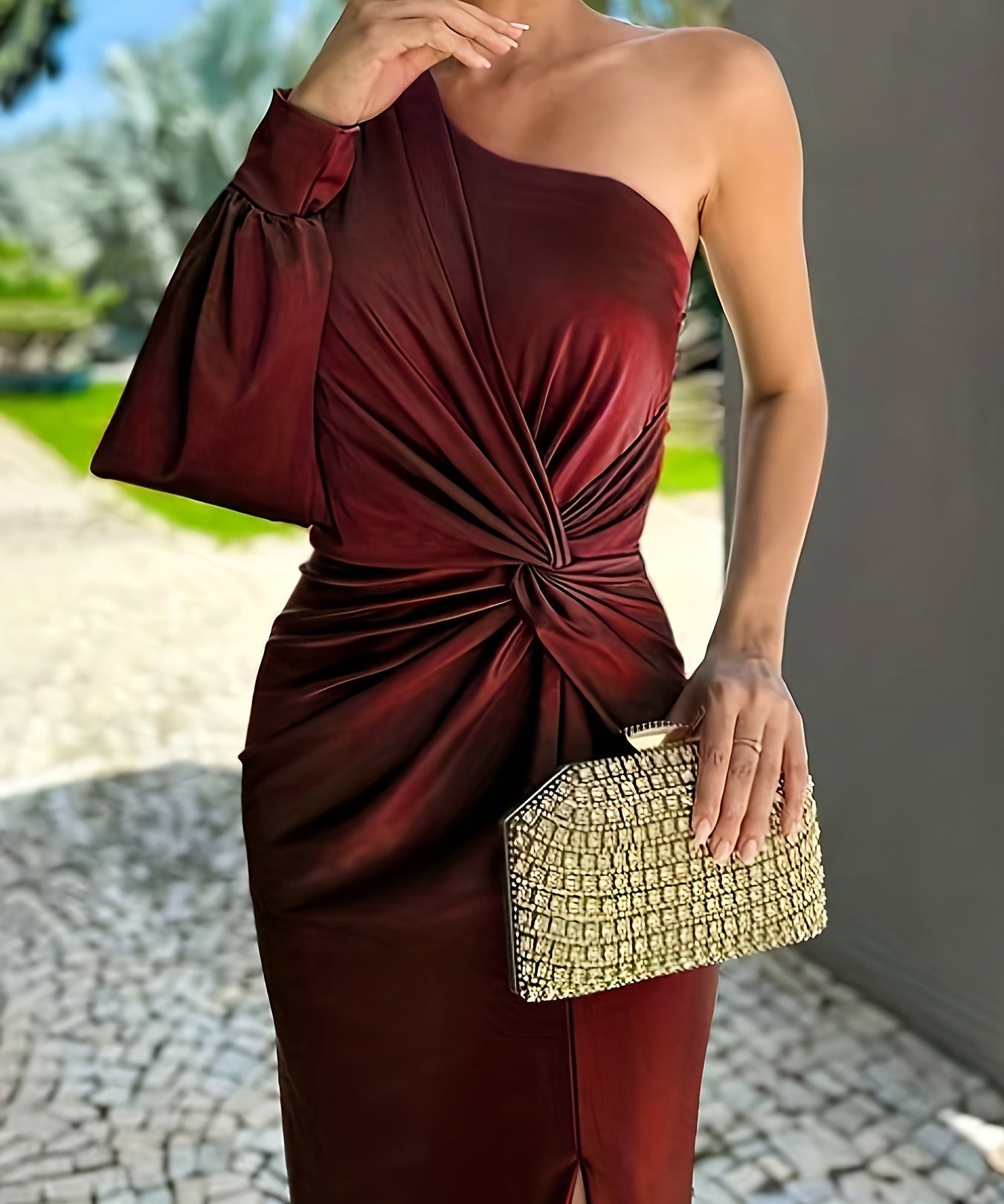 Melyssa | Elegancka wieczorowa sukienka maxi
