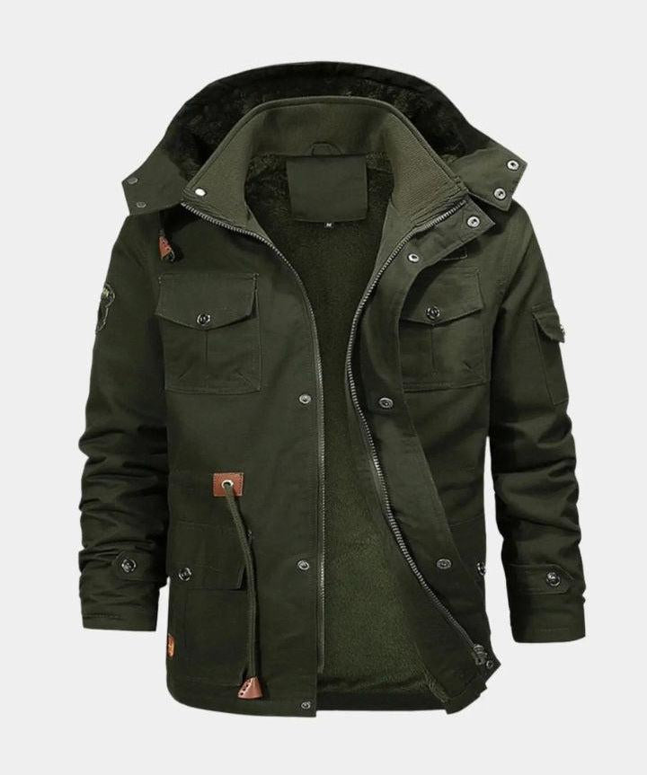 Dalibor | Bluza bomber z fleece