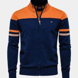 Miroslav | Sweter pleciony z zamkiem