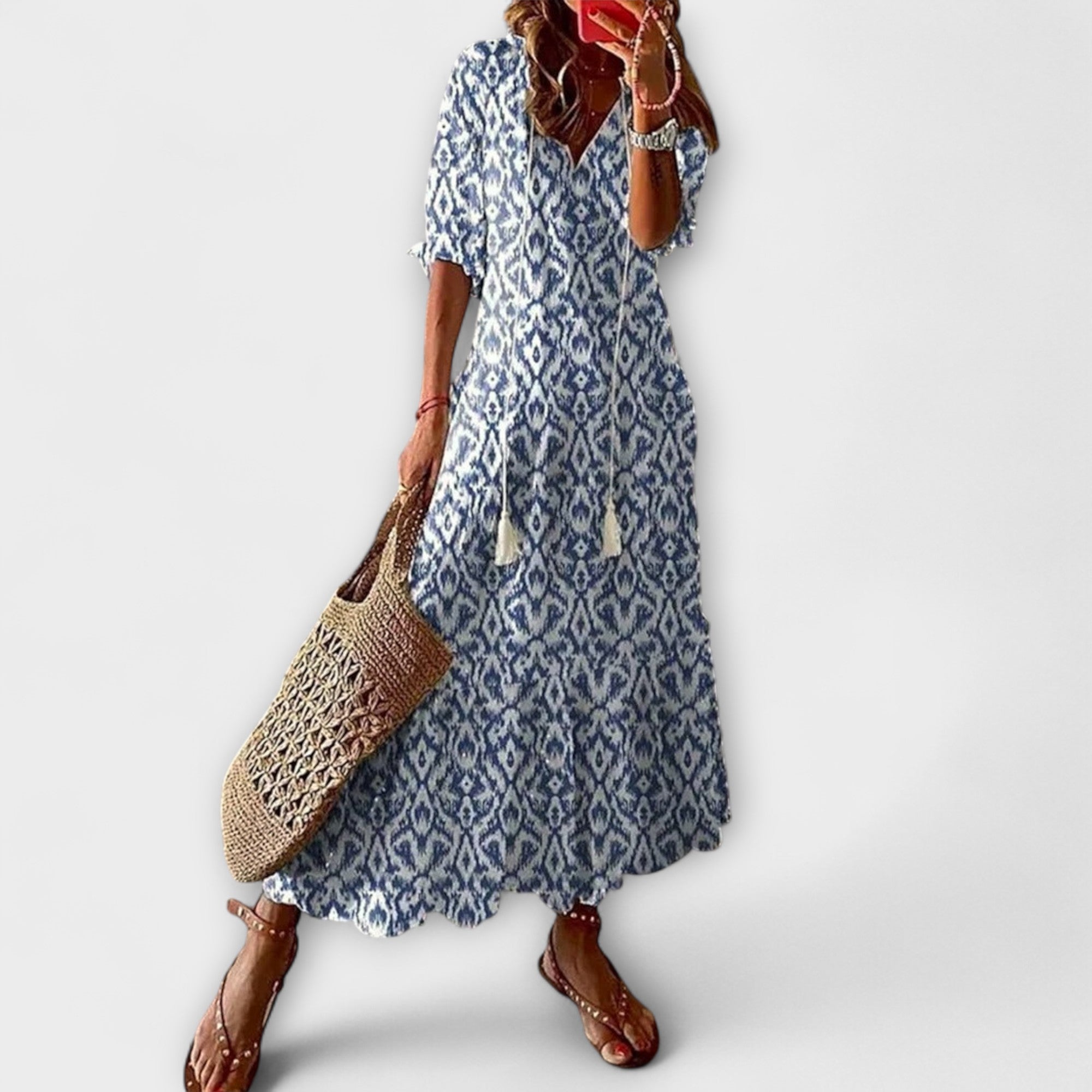 Anna – Damskie boho letnie sukienki o luźnej sylwetce