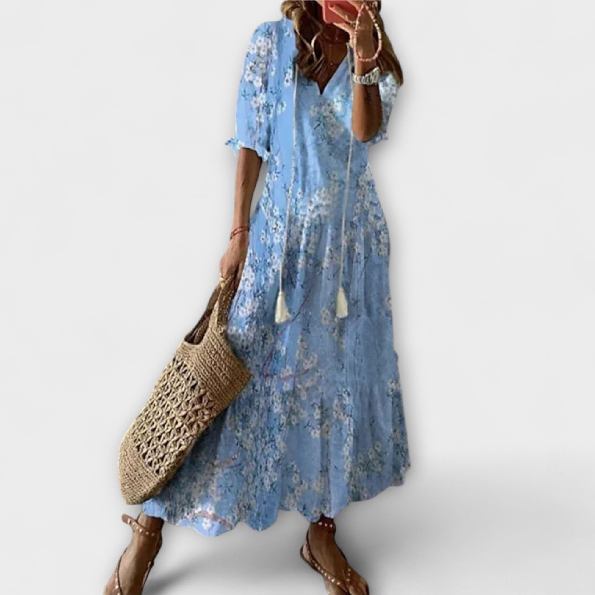 Anna – Damskie boho letnie sukienki o luźnej sylwetce