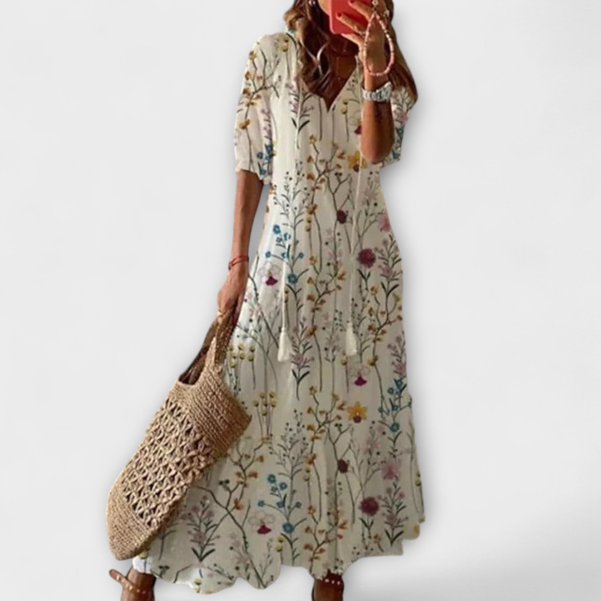 Anna – Damskie boho letnie sukienki o luźnej sylwetce