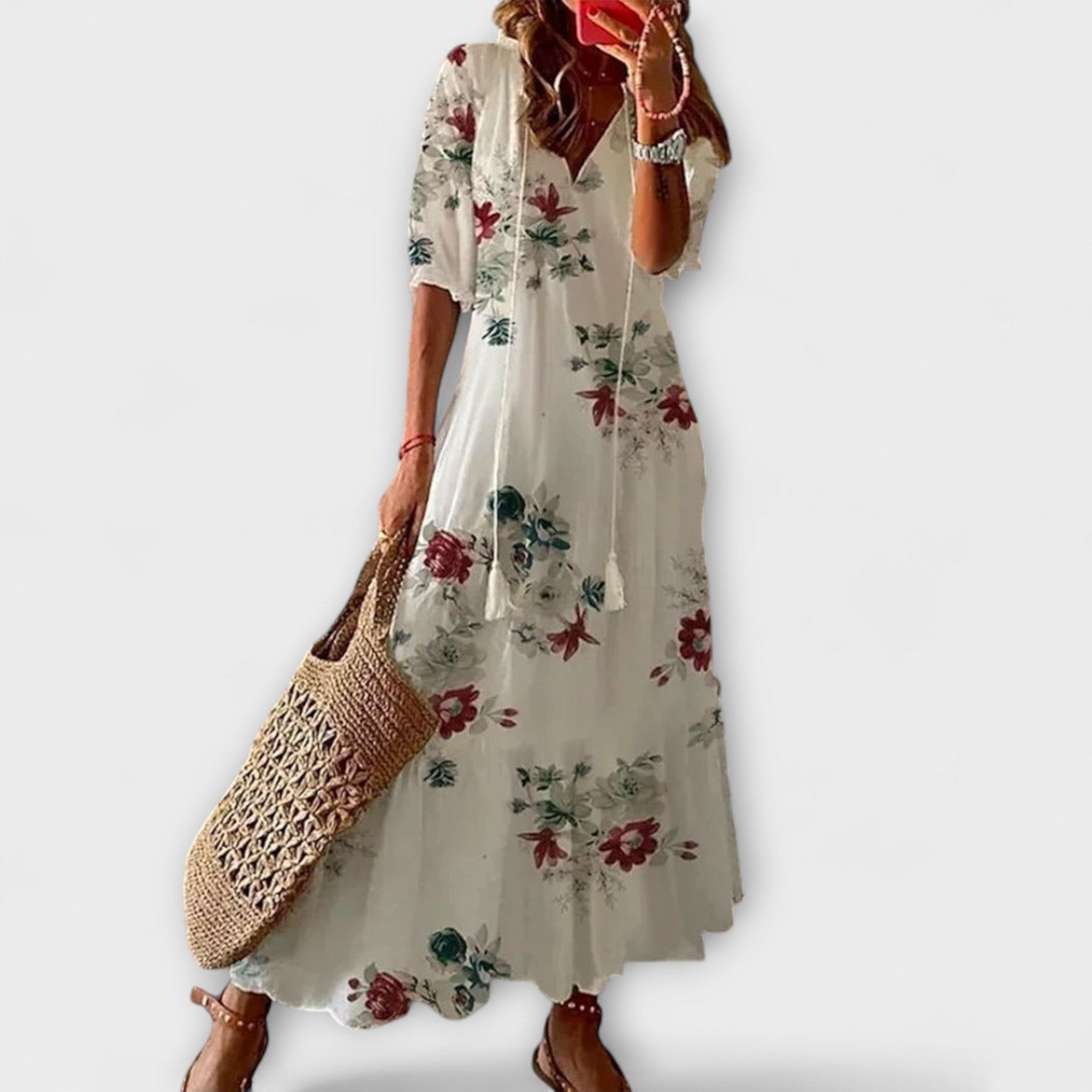 Anna – Damskie boho letnie sukienki o luźnej sylwetce
