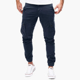 Tomáš – Męskie Spodnie Cargo Joggingowe – Nowoczesne Spodnie Streetwear na Co Dzień z Kieszeniami i Elastycznym Pasem, na Zewnątrz i na Co Dzień