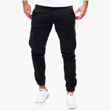 Tomáš – Męskie Spodnie Cargo Joggingowe – Nowoczesne Spodnie Streetwear na Co Dzień z Kieszeniami i Elastycznym Pasem, na Zewnątrz i na Co Dzień