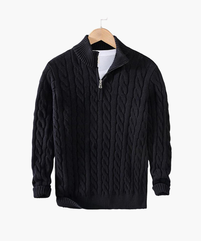 Máximus™ - Sweter z zamkiem