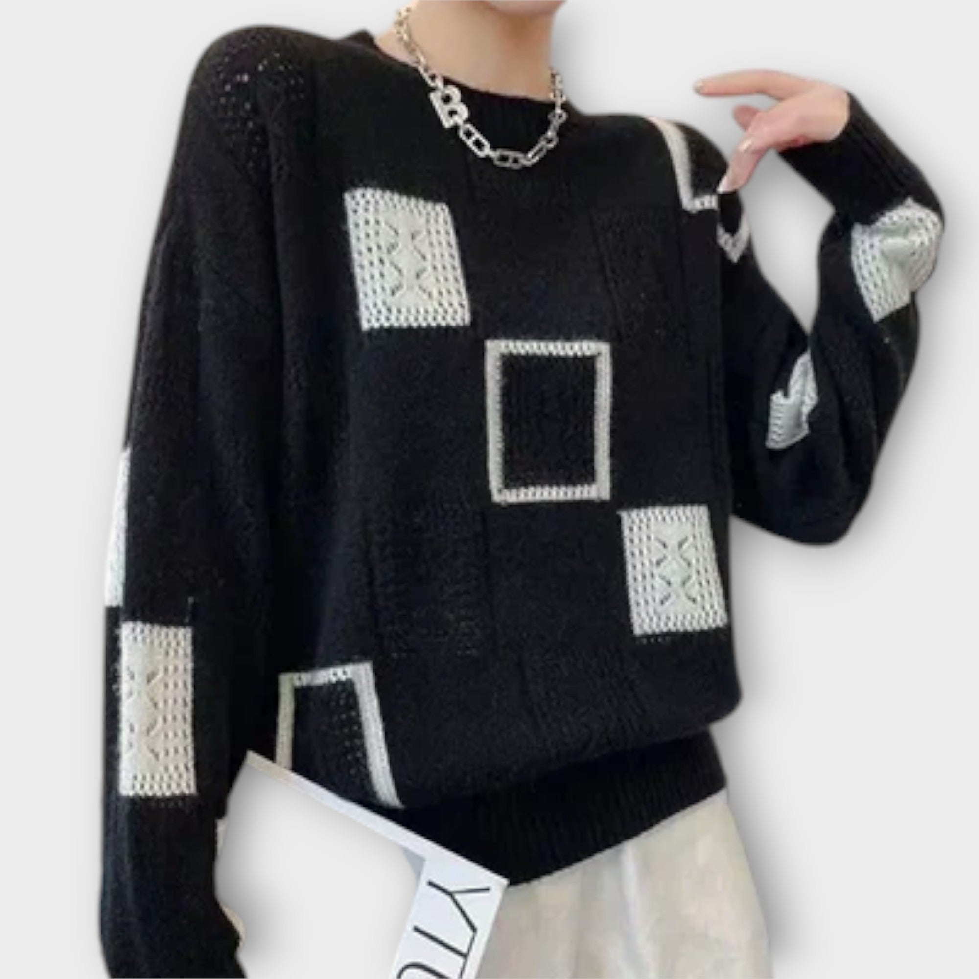 Isalina – Elegancki zimowy sweter