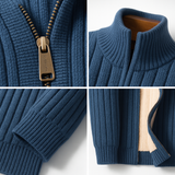 Tiberius™ – Elegancki kardigan na zamek