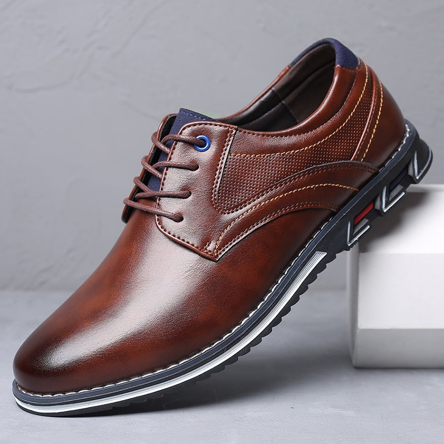 Adéla – Oxford Lisse Ortopedyczne Obuwie Eleganckie