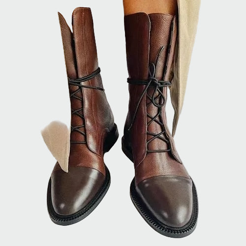 Ortopedyczne skórzane buty