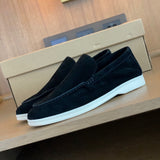 Tomáš – Eleganckie Casual Zamszowe Męskie Slipony