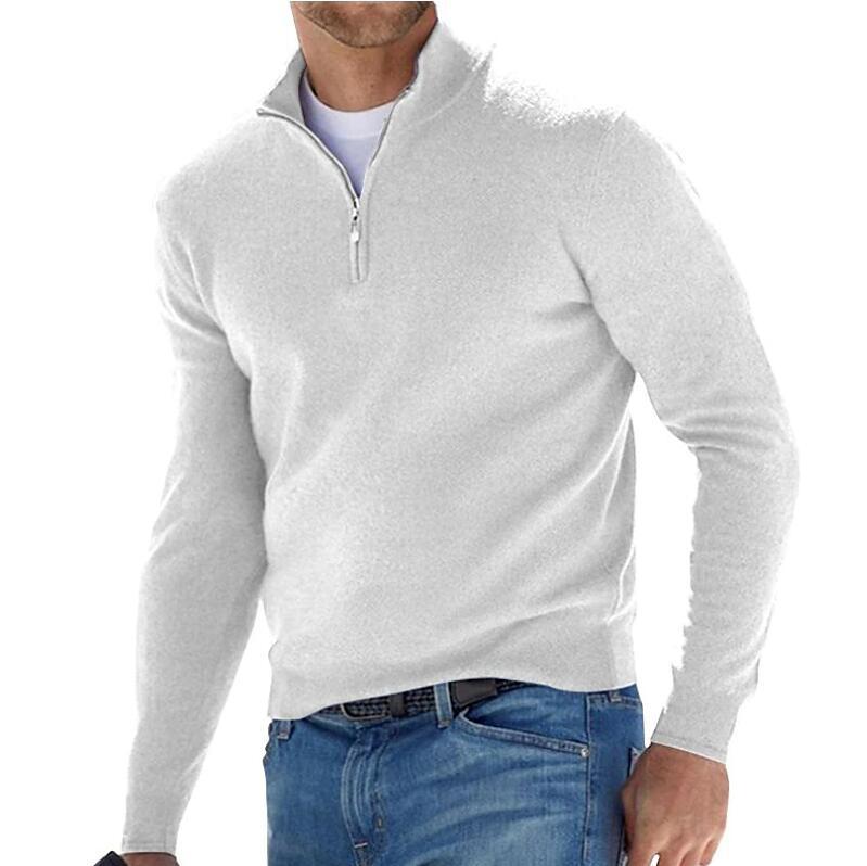 Tomáš – Męski Sweter z Zamkiem