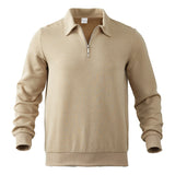 Tomáš – Polopullover z Zippem dla Mężczyzn